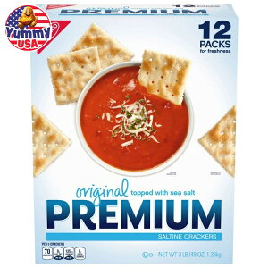 yő500~OFFN[|Lzv~A \eB[ NbJ[ IWi 4 IX 12  Premium Saltine Crackers, Original, 4 oz, 12-Count {y񂹏iz