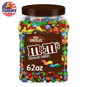 yő500~OFFN[|LzM&M's ~N`R[gLfB 62IXr M&M's Milk Chocolate Candy, 62 oz Jar e AJ {y񂹏iz