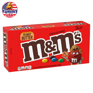 yő500~OFFN[|LzM&M's `R[gLfB s[ibco^[ tTCY 1.63 IX 24  M&M's Chocolate Candy, Peanut Butter, Full Size 1.63 oz, 24-count e AJ {y
