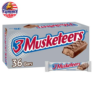 yő500~OFFN[|Lz3}XPeBA[Y `R[gLfBo[ tTCY 1.92IX 36 3 Musketeers Chocolate Candy Bar, Full Size, 1.92 oz, 36-count {y񂹏iz