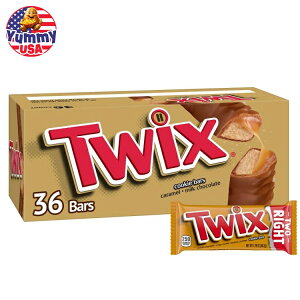 yő500~OFFN[|LzTwix L NbL[ `R[g LfB o[ tTCY 1.79 IX 36  Twix Caramel Cookie Chocolate Candy Bar, Full Size, 1.79 oz, 36-count {y