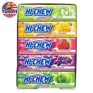 yő500~OFFN[|LznC`E t[c`[ oGeB 1.76 IX 15  Hi-Chew Fruit Chews, Variety, 1.76 oz, 15-count {y񂹏iz