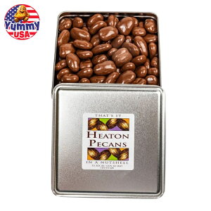 yő500~OFFN[|LzHeaton Pecans [WXNGA ~N`R[gR[eBO s[J Heaton Pecans Large Square Milk Chocolate Covered Pecan {y񂹏iz