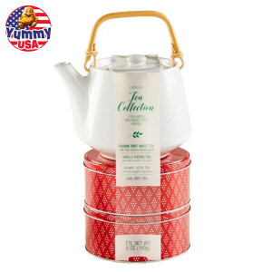 yő500~OFFN[|LzgfBVYeB[ eB[|bg^[ MtgZbg Traditions Tea Teapot Tower Gift Set {y񂹏iz