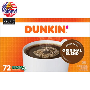yő500~OFFN[|Lz_Lh[ic IWiuh ~fBA[Xg KJbv|bh 72 Dunkin' Donuts, Original Blend, Medium Roast, K-Cup Pods, 72ct {y񂹏iz