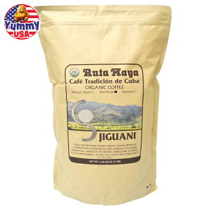 【最大500円OFFクーポン有】ルタ マヤ オーガニック ジグアニ ホールビーン コーヒー 5 ポンド Ruta Maya Organic Jiguan? Whole Bean Coffee 5 lb 日本未発売【お取り寄せ商品】