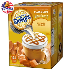 yő500~OFFN[|LzC^[iVifBCg LbhN[}[ L}LA[g 192 International Delight Liquid Creamer, Caramel Macchiato, 192-count {y񂹏