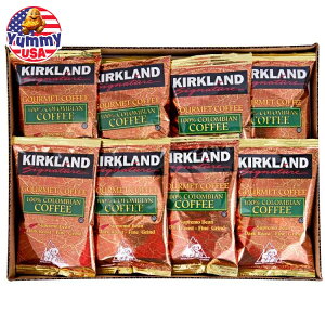 【最大500円OFFクーポン有】カークランドシグネチャー 100% コロンビアコーヒー ダークロースト 1.75 オンス 42 個入り Kirkland Signature 100% Colombian Coffee, Dark Roast, 1.75 oz, 42-count 日本未発売【お取り