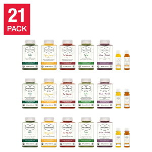 �p���v���v���X 3���ԃI�[�K�j�b�N�R�[���h�v���X�W���[�X�N�����Y 21�p�b�N Pulp and Press 3-Day Organic Cold Pressed Juice Cleanse ���{�������y�����񂹏��i�z