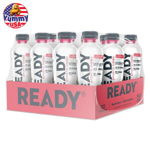 【最大500円OFFクーポン有】レディ スポーツドリンク ライト スイカレモネード 500ml 12 個入り Ready Sports Drink Light, Watermelon Lemonade, 16.9 fl oz, 12-count 日本未発売【お取り寄せ商品】