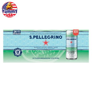 �T���y���O���m �X�p�[�N�����O �i�`������ �~�l�����E�H�[�^�[ ������ 11.15 �t�ʃI���X 24 �{���� San Pellegrino Sparkling Natural Mineral Water, Unflavored, 11.15 fl oz, 24-count ���{�������y�����񂹏��i