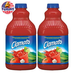 N}g g}gJNe IWi 1.89L 2  Clamato, Tomato Cocktail, Original, 64 fl oz, 2-Count {y񂹏iz