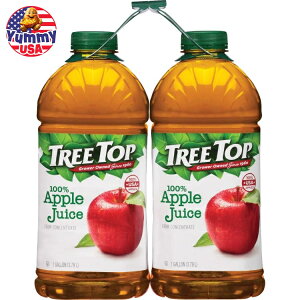 yő500~OFFN[|Lzc[gbv 100% AbvW[X 1 K 2  Tree Top, 100% Apple Juice, 1 Gallon, 2-Count {y񂹏iz