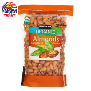 yő500~OFFN[|LzJ[NhVOl`[ I[KjbNA[h 1.7 |h Kirkland Signature Organic Almonds, 1.7 lbs { e y񂹏iz
