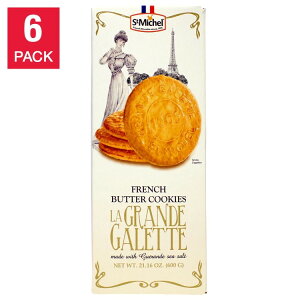 EOEKbg t`o^[NbL[ 1.3 |h 6 pbN La Grande Galette French Butter Cookies, 1.3 lb, 6-pack { e y񂹏iz