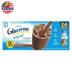 yő500~OFFN[|LzOZi IWi `R[g 24VFCN Glucerna Diabetic Nutritional Beverage, 8 Fluid Ounces, 24 Shakes chocolate { e y񂹏iz
