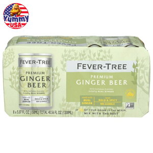 [3Zbg]tB[o[c[ WW[r[ 8{pbN Fever Tree Ginger Beer Cans 8Pk 40.56FO y񂹏iz