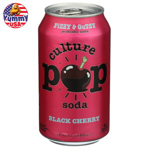 [12Zbg]J`[|bv\[_ ubN`F[Culture Pop Soda Prob Black Cherry 12FO y񂹏iz