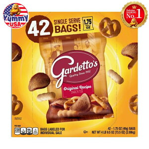 �K�[�f�b�g �X�i�b�N�~�b�N�X �I���W�i�� 1.75�I���X 42���� Gardetto's Snack Mix, Original, 1.75 oz, 42-count ���{�������y�����񂹏��i�z