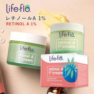yő500~OFFN[|Lzy|Cg20{10/4-11/30zCtt[ `m[A 1% N[ AhoXh oC^[[V 50ml (1.7oz) Life-flo retinol A 1% cream Advanced Revitalization