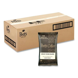 yő500~OFFN[|Lzs[cR[q[ nEXuh fJtF R[q[|[VpbN 2.5oz×18ܓ Peet's Coffee & Tea Coffee Portion Packs, House Blend, Decaf, 2.5 oz, 18/Box y񂹏iz