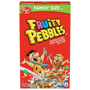 |Xg t[eB[ yuY HVA 581g Post Fruity PEBBLES Breakfast Cereal 20.5 Oz y񂹏iz