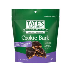 yő500~OFFN[|LzeCcxCNVbv NbL[o[N _[N`R[gV[\g `R`bvNbL[gp 142g Tate's Bake Shop Cookie Bark, Chocolate Chip Cookies with Dark Chocolate and Se