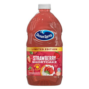 [�����]�I�[�V�����X�v���[ �X�g���x���[�V���[�g�P�[�L �W���[�X�h�����N 1.77L Ocean Spray Strawberry Shortcake Juice Drink 60 fl oz Bottle �y�����񂹏��i�z