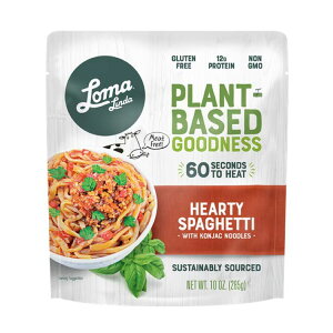 ���}�����_ �n�[�e�B�[�X�p�Q�b�e�B 283g Loma Linda Hearty Spaghetti, 10 oz (Shelf Stable) Packaged Meals �y�����񂹏��i�z