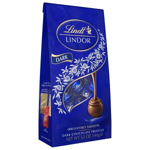 �����c �����h�[�� �_�[�N�`���R���[�g�L�����f�B�g�����t 144g Lindt Lindor Dark Chocolate Candy Truffles, 5.1 oz, Bag �y�����񂹏��i�z