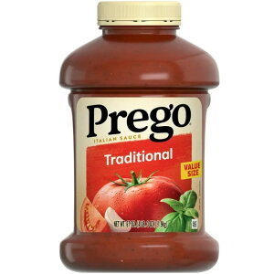�v���S �g���f�B�V���i�� �p�X�^�\�[�X 1900g Prego Traditional Pasta Sauce, 67 oz Jar �y�����񂹏��i�z