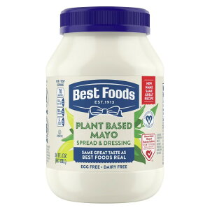 �x�X�g�t�[�Y �v�����g�x�[�X �}���l�[�Y �X�v���b�h���h���b�V���O 887ml Best Foods Plant Based Mayonnaise Spread & Dressing, 30 oz �y�����񂹏��i�z