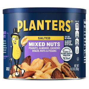 yő500~OFFN[|Lzv^[Y ~bNXibc 292g X`[ PLANTERS Salted Mixed Nuts 10.3 oz Steel Can y񂹏iz