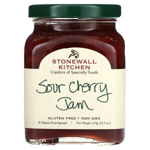 yő500~OFFN[|LzXg[EH[Lb` T[`F[W 354g Stonewall Kitchen Sour Cherry Jam, 12.5 oz. Jar y񂹏iz