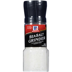 �}�R�[�~�b�N �I�[���i�`������ �V�[�\���g�O���C���_�[ 172g McCormick All Natural Sea Salt Grinder, 6.1 oz Bottle �y�����񂹏��i�z