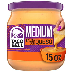�^�R�x�� �~�f�B�A�� �T���T�R���P�\ �`�[�Y�f�B�b�v 425g Taco Bell Medium Salsa Con Queso Cheese Dip, 16 oz �y�����񂹏��i�z