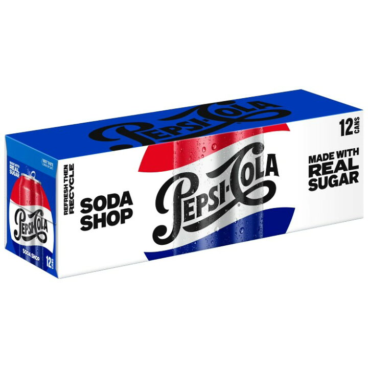 楽天市場】ペプシ メイド ウィズ リアルシュガーコーラ 355ml 12缶 
