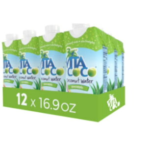 �r�^�R�R �p�C�i�b�v�� �R�R�i�b�c�E�H�[�^�[ 500ml 12�{�Z�b�g Vita Coco Coconut Water, Pineapple, 16.9 Fl Oz, 12 Count �y�����񂹏��i�z