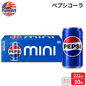yő500~OFFN[|LzyvVR[\[_|bv 221ml 10 pbN~j Pepsi Cola Soda Pop, 7.5 fl oz 10 Pack Mini Cans { e  Y_ hNCO y񂹏iz