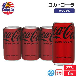 yő500~OFFN[|LzRJER[ [VK[ VK[t[\[_ 222ml ~j 6 pbN Coca-Cola Zero Sugar Sugar-Free Soda, 7.5 fl oz Mini Cans, 6 Pack RJR[ coca cola  { e 