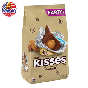yXߋő勉MAX1400~OFFN[|zn[V[Y LX ~N`R[g A[hLfB p[eB[pbN 32 IX Hershey's Kisses Milk Chocolate with Almonds Candy, Party Pack 32 oz LX`R