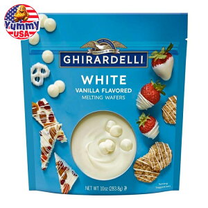 yő500~OFFN[|LzMf zCgoj eBOEFt@[ 10IX GHIRARDELLI White Vanilla Flavored Melting Wafers, 10 oz Bag fBbv `R { e y񂹏