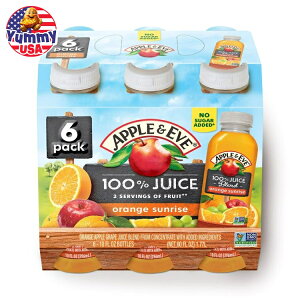 yő500~OFFN[|LzAbv&C 6pbN 10IX IWTCY Apple & Eve 6pk 10oz Orange Sunrise { e y񂹏iz