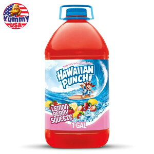 yő500~OFFN[|LznCAp` x[XNC[Y W[XhN 3.78L Hawaiian Punch Lemon Berry Squeeze, Juice Drink, 1 gal bottle { e y񂹏iz