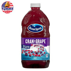 I[VXv[ NO[v Nx[O[vW[XhN 1.89L{g Ocean Spray Cran-Grape Cranberry Grape Juice Drink, 64 fl oz Bottle { e y񂹏iz