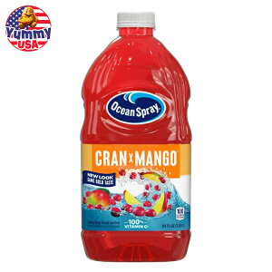 yő500~OFFN[|LzI[VXv[ N}S[ Nx[ }S[ W[X hN 1.89L {g Ocean Spray Cran-Mango? Cranberry Mango Juice Drink, 64 fl oz Bottle { e 