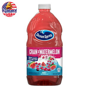 yő500~OFFN[|LzI[VXv[ NEEH[^[ Nx[EH[^[ W[XhN 64IX {g Ocean Spray Cran-Watermelon? Cranberry Watermelon Juice Drink, 64