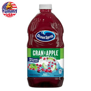 yő500~OFFN[|LzI[VXv[ NAbv Nx[AbvW[XhN 1.89L{g Ocean Spray Cran-Apple? Cranberry Apple Juice Drink, 64 fl oz Bottle { e y