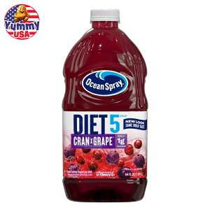 yő500~OFFN[|LzI[VXv[ _CGbg NO[v Nx[O[vW[XhN 1.89L{g Ocean Spray Diet Cran-Grape Cranberry Grape Juice Drink, 64 fl oz Bottle {