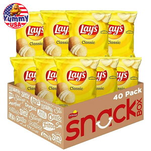 y|Cg5{9/3-11 2zCY |eg`bvX NVbN 28g 40ܓ Lay's Potato Chips, Classic, 1 oz Bags, 40 Count { e AJ A CO XibN َqy񂹏iz